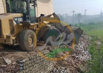 حملات ازالة التعديات على الاراضي الزراعية بالفيوم