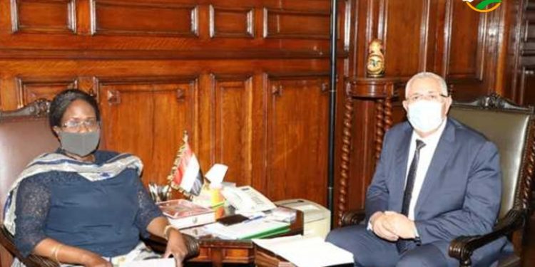 «القصير» يبحث التعاون مع جنوب السودان في الأنشطة الزراعية 1 التعاون مع جنوب السودان