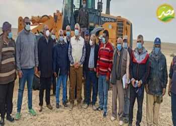 «وزير الزراعة»  يتفقد الأراضي المخصصة للتوسع الأفقي بمنطقه الساحل الشمالى وجنوب الضبعه