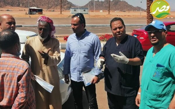 قافلة بيطرية بجنوب سيناء