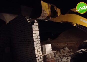 زراعة دمياط تتصدي لحالات التعدي على الأراضي الزراعية ليلاً بــ «كفر سعد»