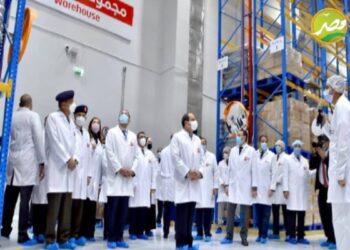 افتتاح السيد الرئيس عبد الفتاح السيسى صباح اليوم مدينة الدواء بمنطقة الخانكة