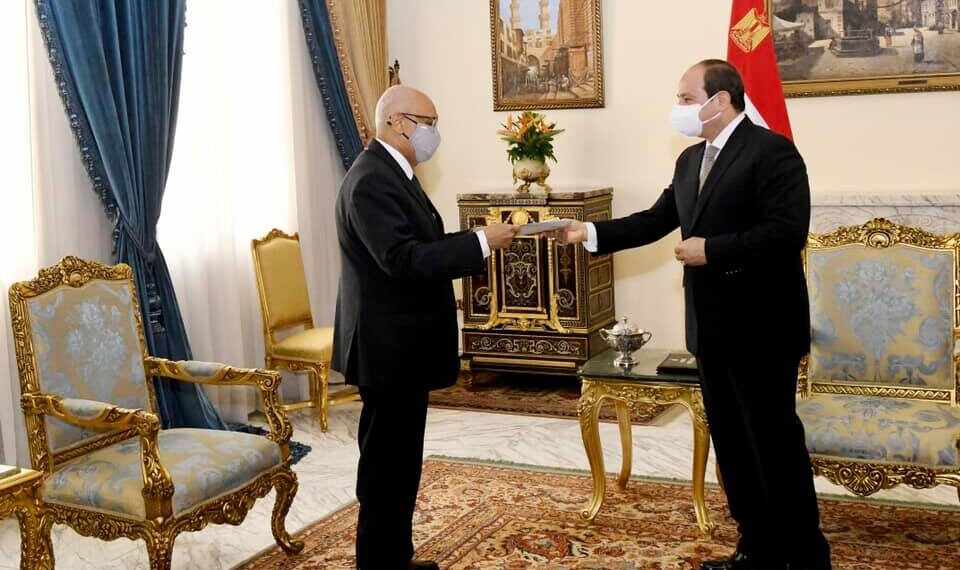 الرئيس السيسي يستقبل السيد زيني مولاي”وزير خارجية” جمهورية مالي