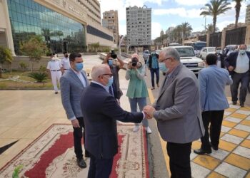 «القصير والغضبان» يبحثان التعاون المشترك خلال الزيارة التفقدية لمحافظة بورسعيد