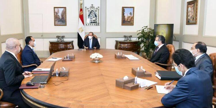 «الرئيس السيسي» يتابع مشروعات التنمية السياحية على مستوى الجمهورية 1 «الرئيس السيسي» يتابع مشروعات التنمية السياحية على مستوى الجمهورية