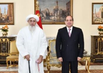 «الرئيس السيسي» يستقبل “مفضل سيف الدين” سلطان طائفة “البهرة” بالهند