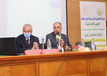 «نصار وعزوز» يفتتحان الورشة التدريبية “الرى الحديث لتحقيق التنمية المستدامة”