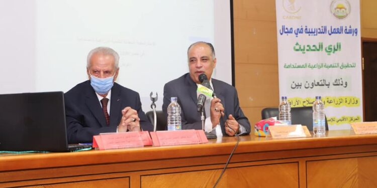 «نصار وعزوز» يفتتحان الورشة التدريبية "الرى الحديث لتحقيق التنمية المستدامة" 1 «نصار وعزوز» يفتتحان الورشة التدريبية “الرى الحديث لتحقيق التنمية المستدامة”