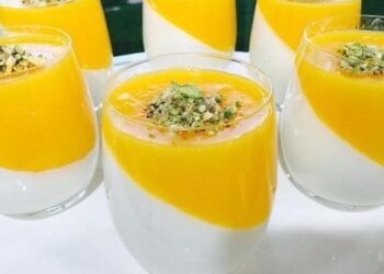 طريقة تحضير “مهلبية المانجو”