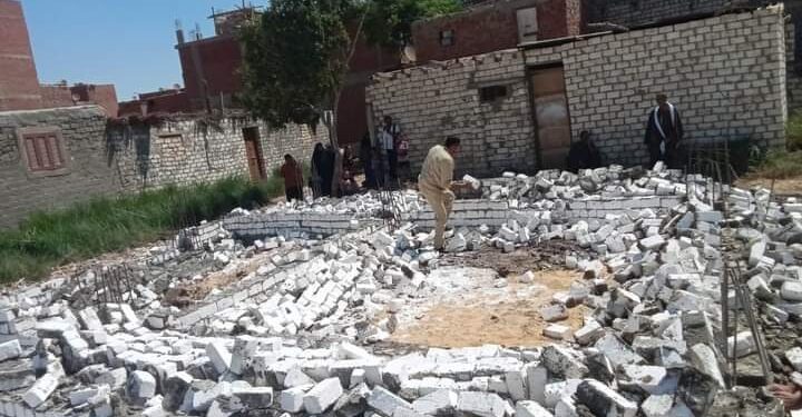 زراعة الفيوم تواصل إزالة التعديات على الأراضي الزراعية 1 زراعة الفيوم تواصل إزالة التعديات على الأراضي الزراعية