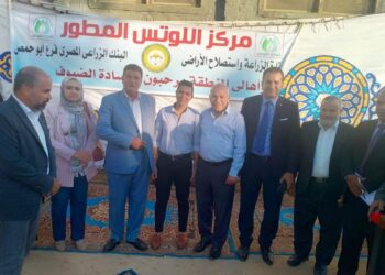 افتتاح مركز تجميع ألبان اللوتس بالبحيرة