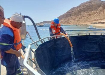 “البيئة” تجرى المراجعة الدورية بمركز السلام ل مكافحة التلوث البحرى بشرم الشيخ