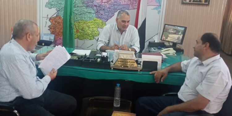 مركزية "البساتين" تُراجع خطوات إنشاء حدائق الفاكهة بالدقهلية 1 خلال جولة المهندس محمد العواني بالدقهلية