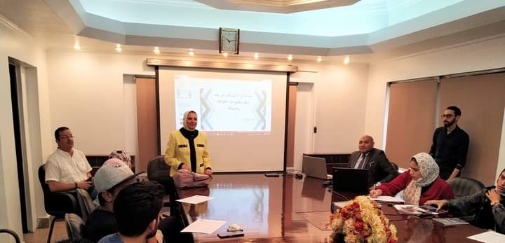 دورة تدريبية لطلاب الهندسة الزراعية بجامعة القاهرة بمقر مشروع مكافحة العفن البني 