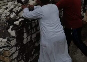 زراعة المنيا تواصل إزالة التعديات على الأراضي الزراعية