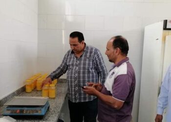 وكيل زراعة دمياط يتفقد الوحدات الإنتاجية للمجالس الزراعية