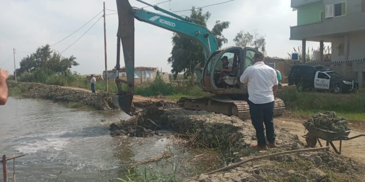 إزالة 37 حالة تعد بسهل جنوب الحسينية ببورسعيد 1 إزالة التعديات في بورسعيد