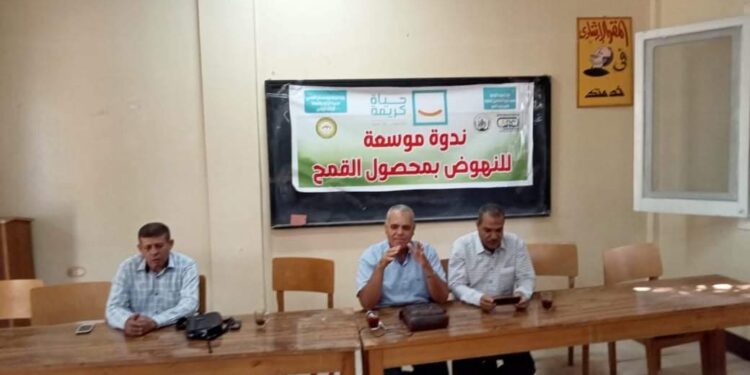 استعدادا لزراعة القمح .. ندوة إرشادية للنهوض بالمحصول في الشرقية 1 ندوة إرشادية