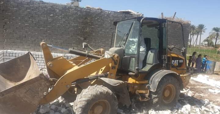 إزالة 188 حالة تعد على الأراضي الزراعية بالجيزة 1 التعديات على الأراضي الزراعية