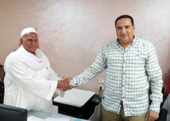 وكيل زراعة دمياط يستقبل المزارعين في مكتبه