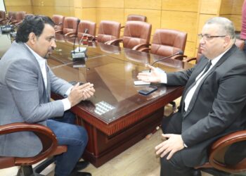 د. علاء خليل والإعلامي عز النوبي وحديث حول زراعة القمح