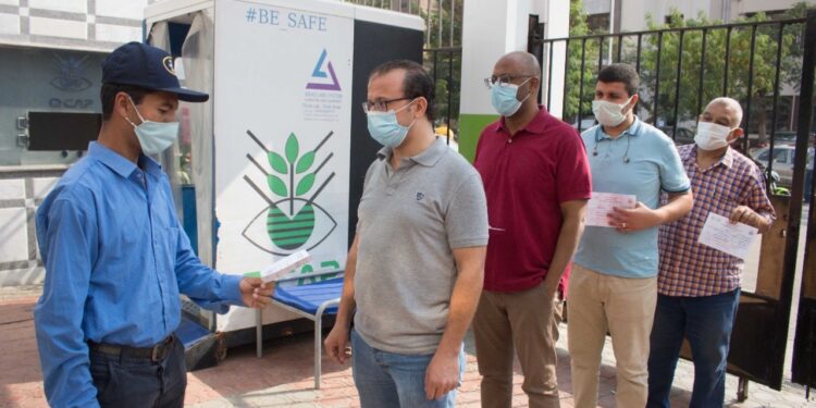 الزراعة تبدأ تطبيق منع دخول غير الحاصلين على لقاح كورونا «صور»