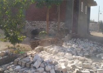 إزالة التعديات على الأراضي الزراعية