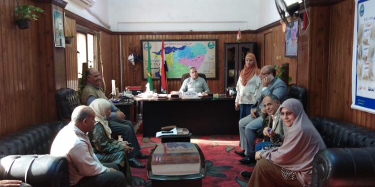 طوارئ بزراعة الفيوم لمناقشة مستجدات دودة الحشد الخريفية 1 دودة الحشد الخريفية