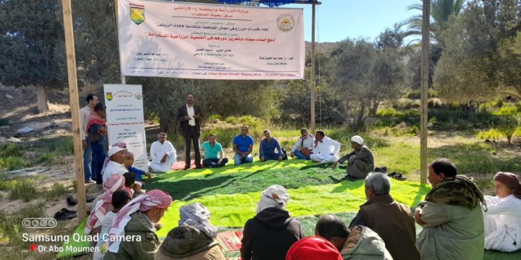 انطلاق فعاليات الملتقى التطبيقي "بناء قدرات الزراع" بعين القديرات 1 بناء قدرات الزراع