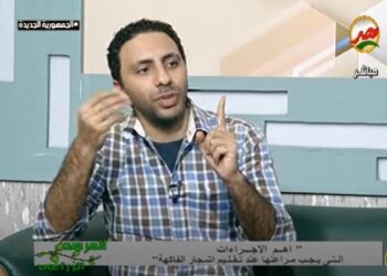 قال المهندس عزت شمس اخصائى المحاصيل البستانية والمحاصيل الزراعية أن عملية تقليم الأشجار هي ازالة الاجزاء الزائدة بصورة فنية