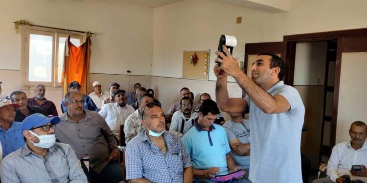منظومة كارت الفلاح الجديدة .. تدريب لمسئولي الجمعيات الزارعية في دمياط 1 منظومة كارت الفلاح الجديدة