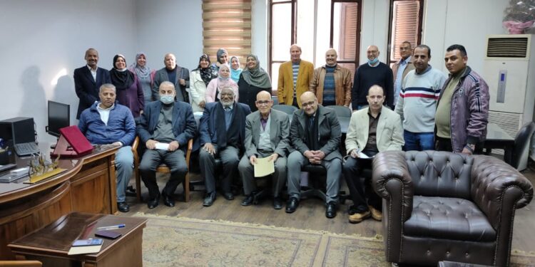 "تأثير تسريب مياه البحر على تدهور التربة في شمال الدلتا" ورشة عمل بمعهد الأراضي والمياه 1 تدهور التربة