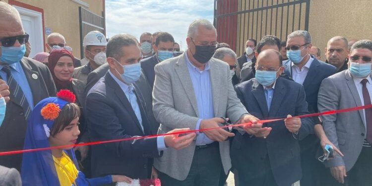 وزيرا التنمية المحلية والزراعة ومحافظ الغربية يفتتحون مجزر شبشير الحصة 1 مجزر شبشير الحصة