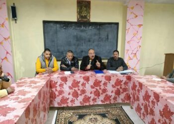 متابعة المحاصيل الشتوية في اجتماع بإدارة أبوتيج الزراعية بأسيوط