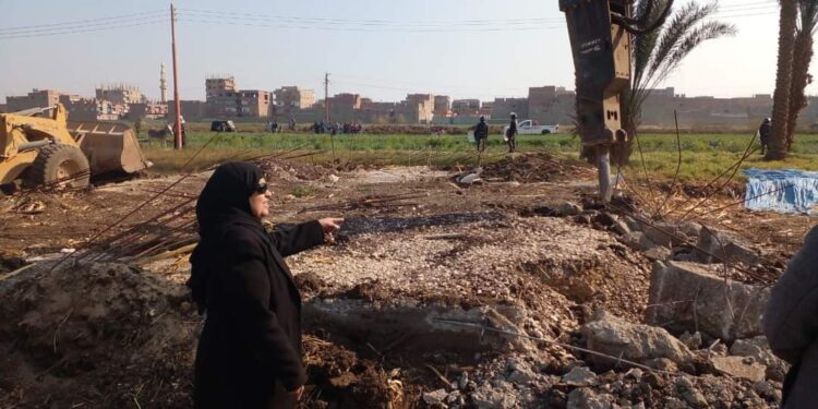 زراعة أسيوط تواصل متابعة الزراعات الشتوية وإزالة التعديات