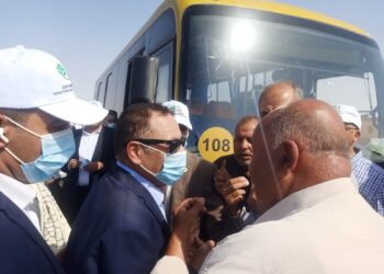 الريف المصري توفر وسائل نقل ركاب لمنتفعي منطقة المغرة