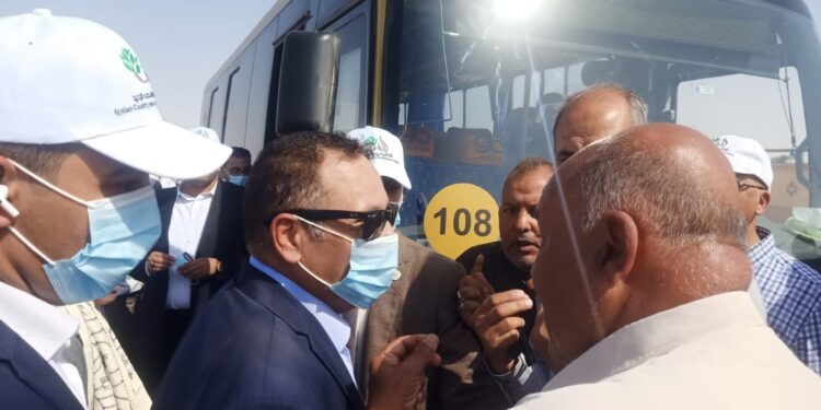 الريف المصري توفر وسائل نقل ركاب لمنتفعي منطقة المغرة