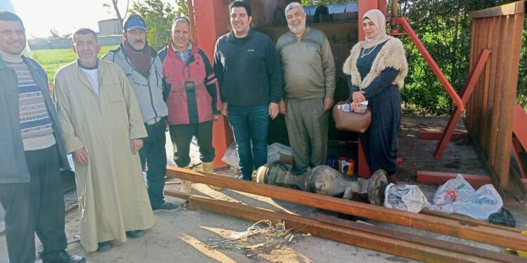 جولة مرورية لـ مركزية البساتين لمتابعة مشاتل الخضر بالشرقية 1 مشاتل الخضر