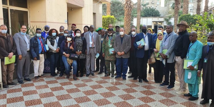 وفد علمي نيجيري يتفقد معهد بحوث الهندسة الزراعية 1 وفد علمي نيجيري يتفقد معهد بحوث الهندسة الزراعية
