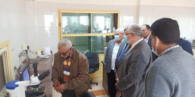 وزير الزراعة يتفقد مركز التلقيح الاصطناعي بالعامرية 1 التلقيح الاصطناعي