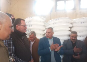 الزراعة تتابع رفع كفاءة الأصول و توزيع الأسمدة بالدقهلية 9 توزيع الأسمدة