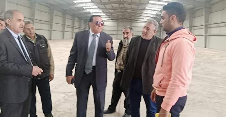 وكيل زراعة دمياط يتفقد شون تخزين القمح 1 شون تخزين القمح