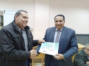 زراعات القمح في جولة ميدانية لوكيل زراعة دمياط 14 تتتتتتت