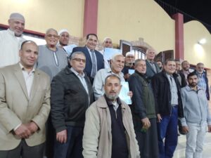 زراعات القمح في جولة ميدانية لوكيل زراعة دمياط 12 زراعات القمح