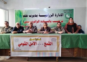 توريد محصول القمح في ندوة إرشادية لمزارعي ديرب نجم بالشرقية