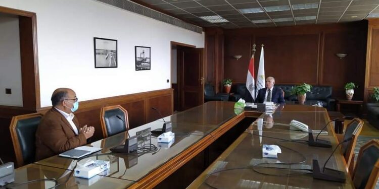 وزير الري يتابع تنفيذ الخطة الإستراتيجية لتأهيل وإحلال منشآت الري 1 الري