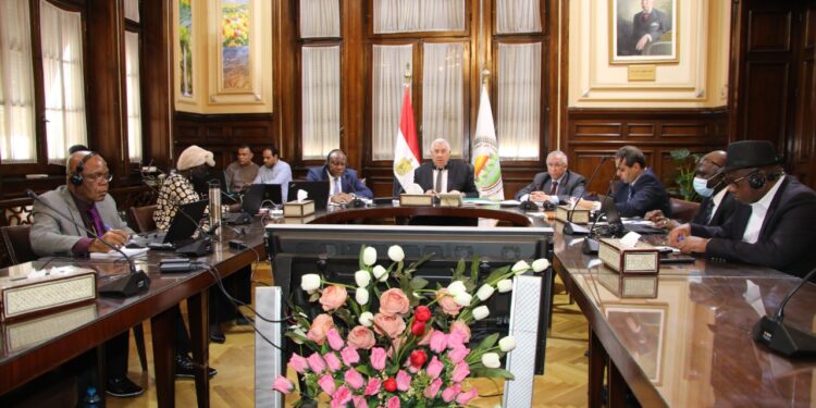 وزير الزراعة يترأس اجتماع مجلس وزراء الأرز الإفريقي في دورته 32 1 الأرز الإفريقي