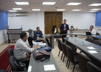 معمل متبقيات المبيدات ينظم تدريبا لوفد ليبي