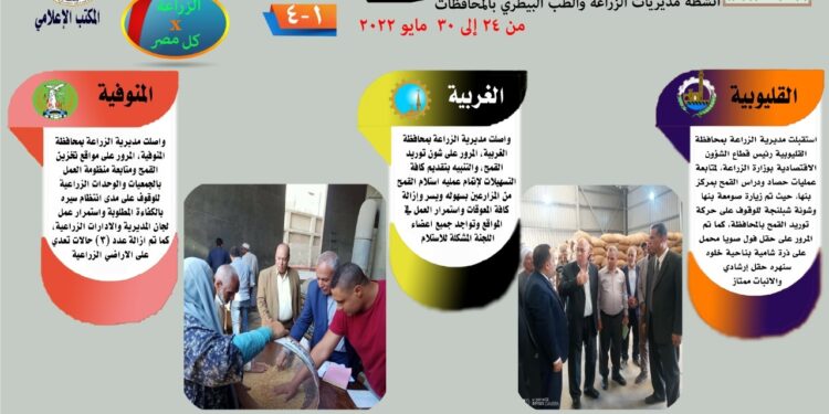 مركز المعلومات الصوتية يصدر نشرته ال 43 عن أنشطة مديريات الزراعة والطب البيطري 1 مركز المعلومات الصوتية يصدر نشرته ال 43 عن أنشطة مديريات الزراعة والطب البيطري