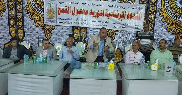 "توريد محصول القمح واجب وطني".. المؤتمر الـ٢٤ بالفيوم ورفع درجة الاستعداد خلال إجازة العيد 1 القمح
